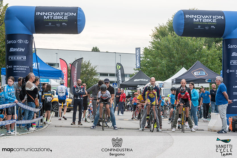Gara primi sprint categoria giovanissimi - INNOVATION MTBIKE 2024 cover